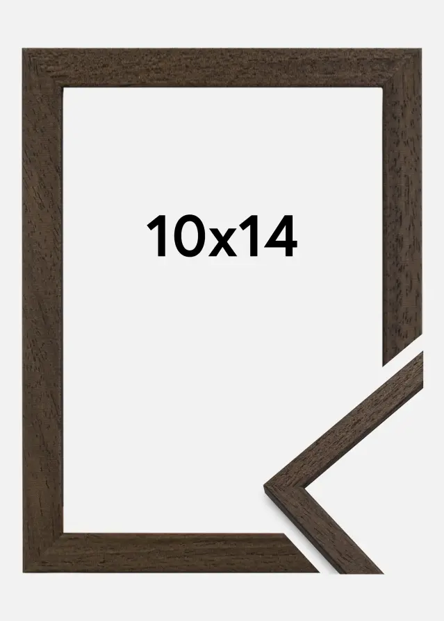 Okvir Edsbyn Akrilno staklo Orah 10x14 cm