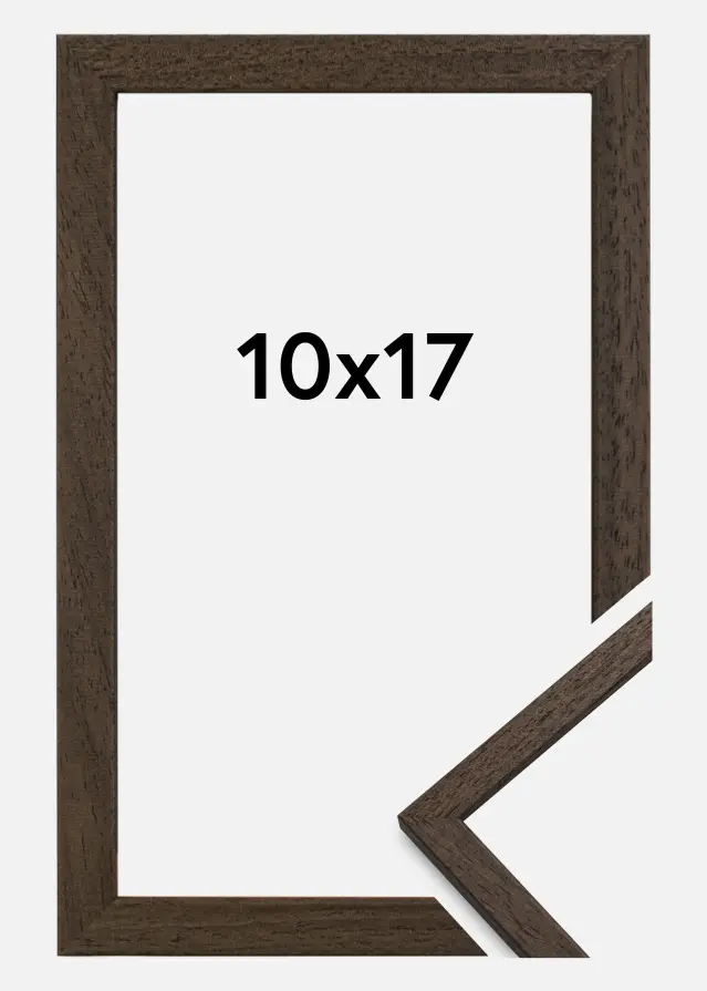 Okvir Edsbyn Akrilno staklo Orah 10x17 cm