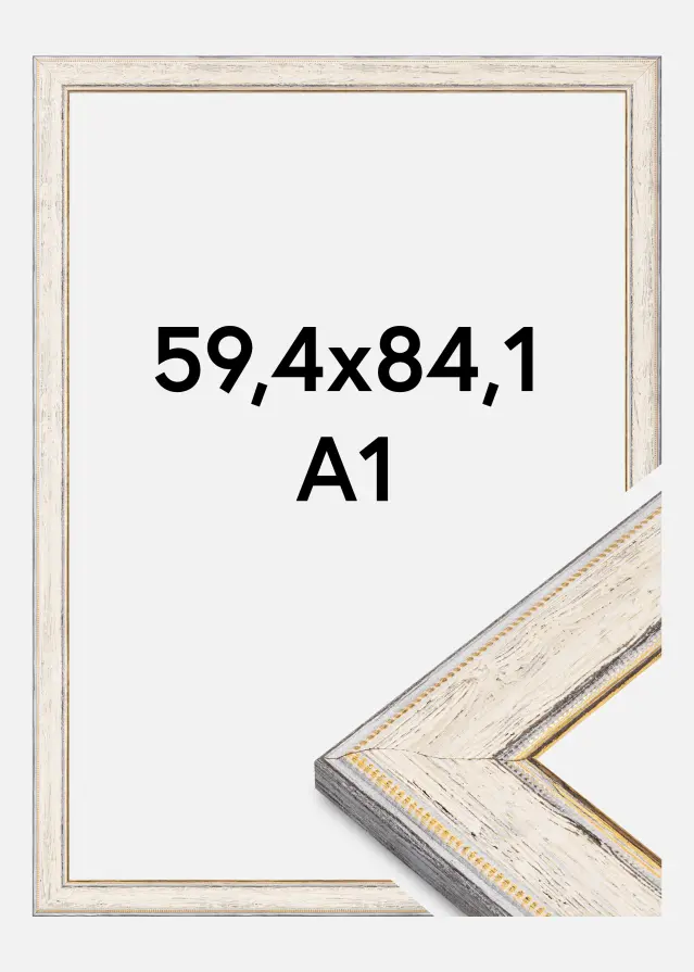 Okvir Fabriano Akrylno staklo Bijela 59,4x84,1 cm (A1)