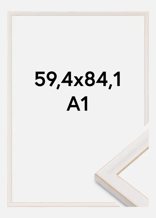 Okvir Marie Claire Akrylno staklo Bijela 59,4x84,1 cm (A1)