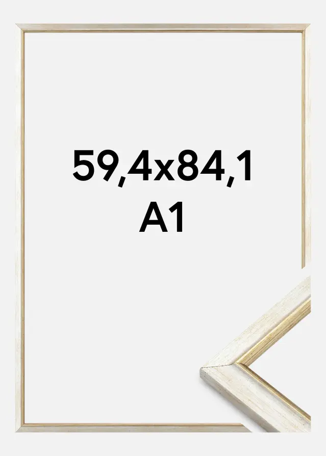 Okvir Marisa Akrylglas Srebrna 59,4x84,1 cm (A1)