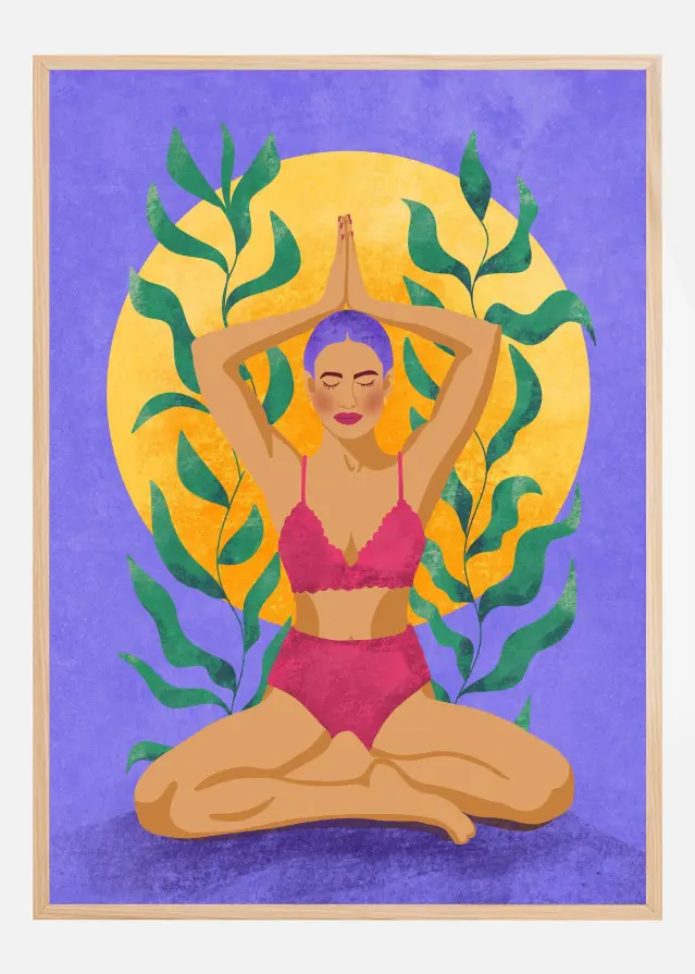 Meditation Plakat