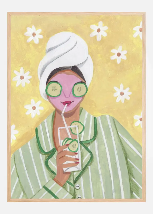 Woman Relax Time Plakat