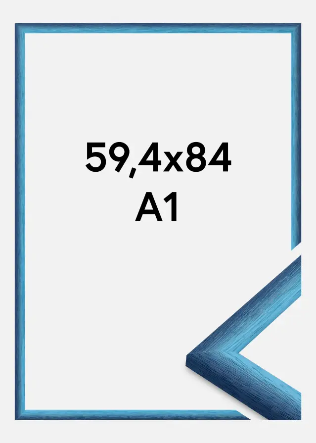 Okvir Cornwall Akrilno staklo tamnoplava 59,4x84,1 cm (A1)
