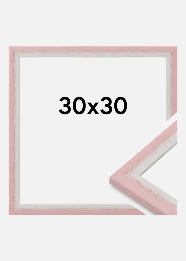 Okvir Cornwall Akrilno staklo Roza 30x30 cm