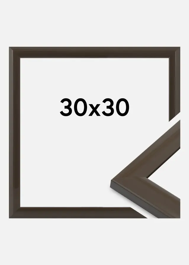 Okvir Dorset Akrilno staklo tamnosiva 30x30 cm