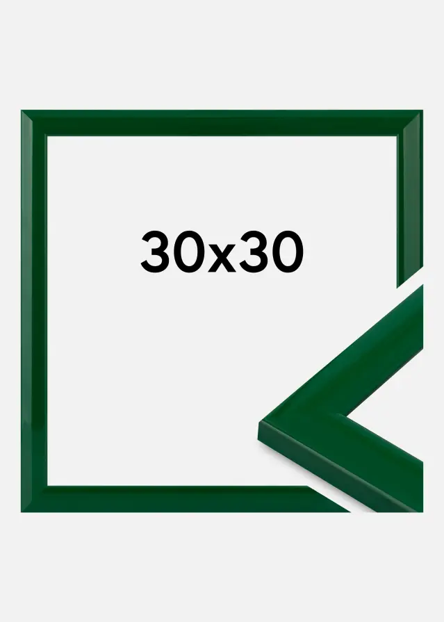 Okvir Dorset Akrilno staklo Zeleni 30x30 cm
