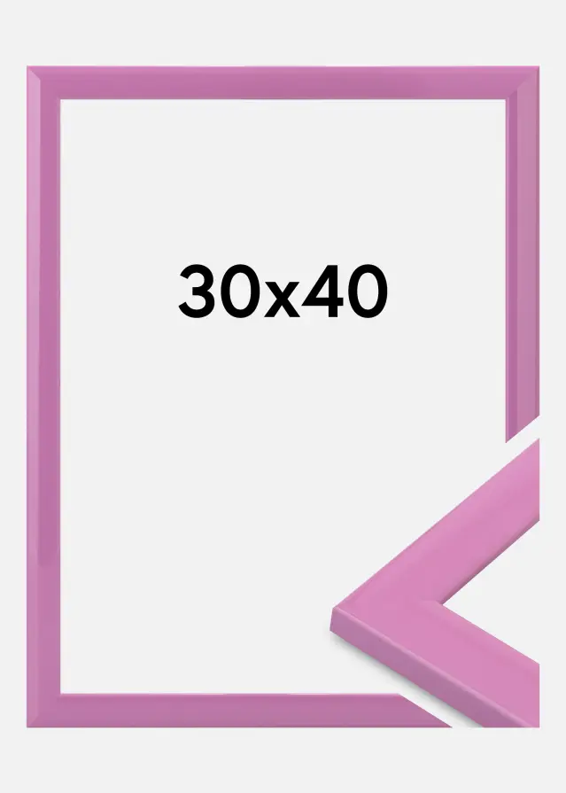 Okvir Dorset Akrilno staklo Roza 30x40 cm