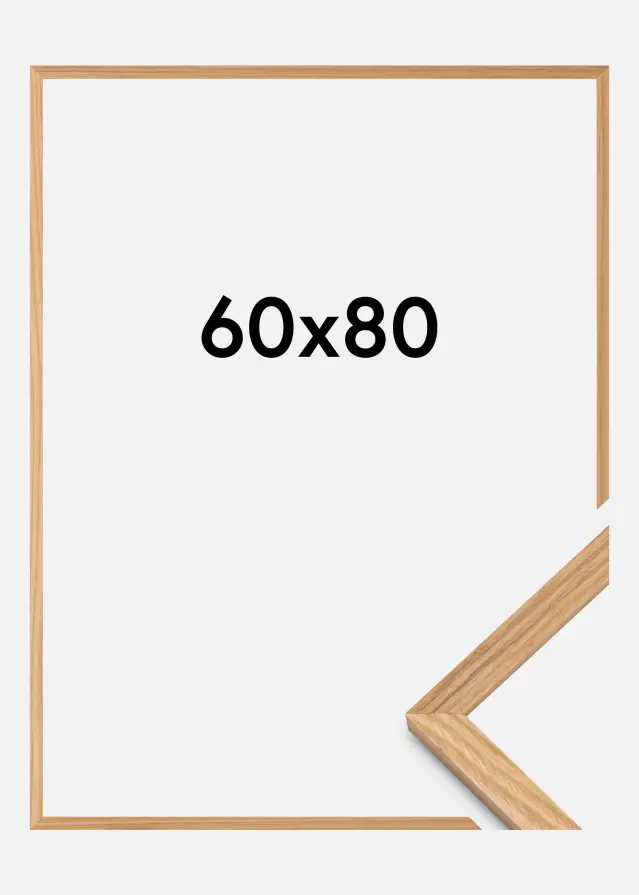 Okvir Masivni hrast Akrilno staklo 60x80 cm