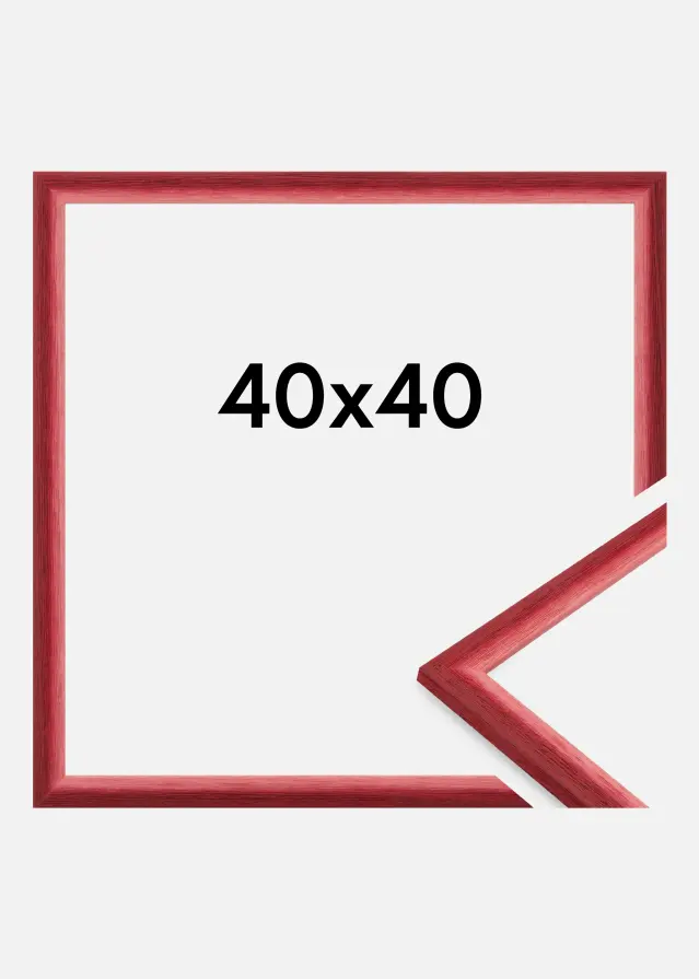 Okvir Cornwall Akrilno staklo tamnocrvena 40x40 cm