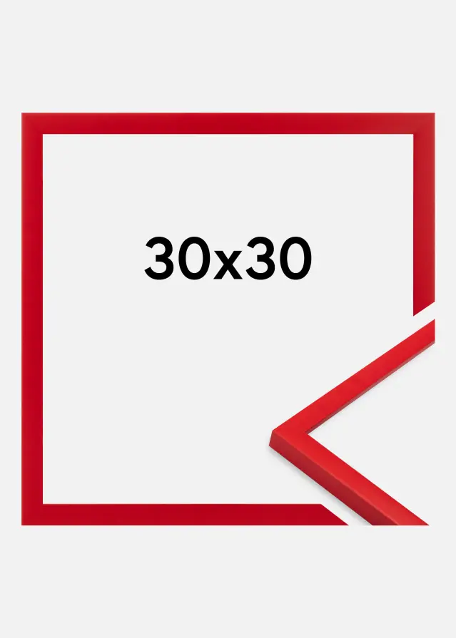 Okvir Kent Akrilno staklo Crvena 30x30 cm