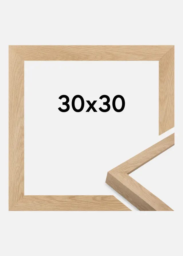 Okvir Wells Akrilno staklo Hrast 30x30 cm