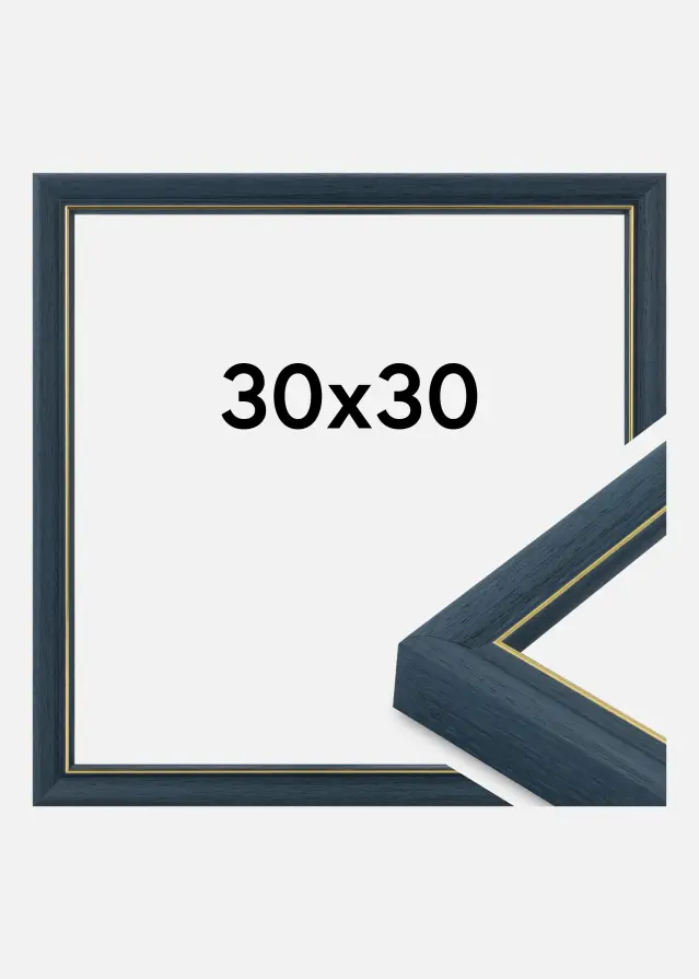 Okvir Canterbury Akrilno staklo Plava 30x30 cm