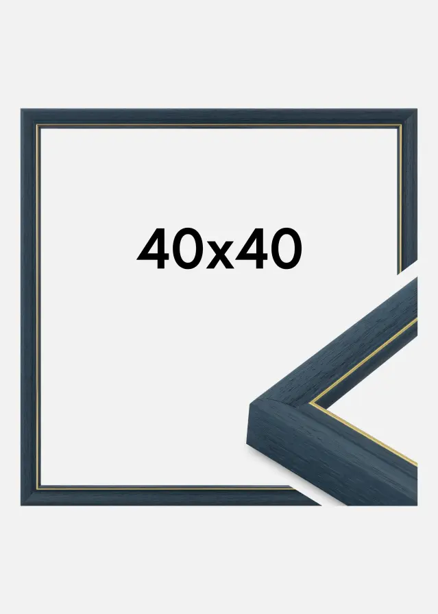 Okvir Canterbury Akrilno staklo Plava 40x40 cm