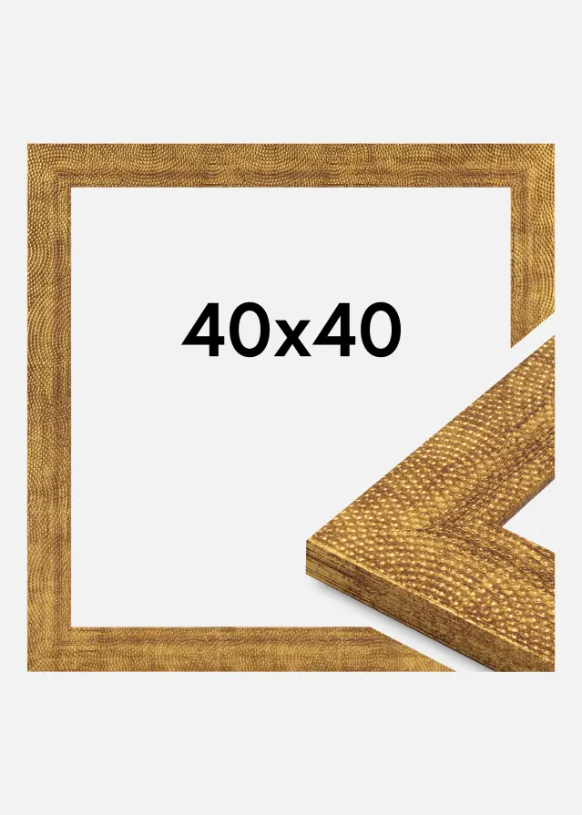 Okvir Linea Akrilno staklo Gold 40x40 cm