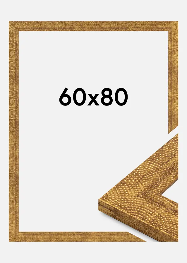 Okvir Linea Akrilno staklo Gold 60x80 cm