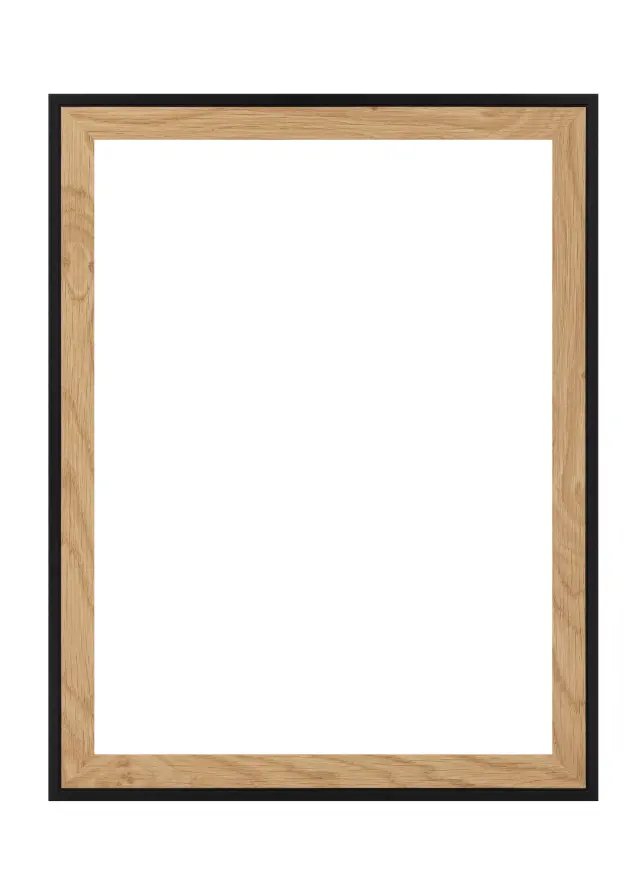 Okvir Linea Akrilno staklo Oak / Black 29.7x42 cm (A3)