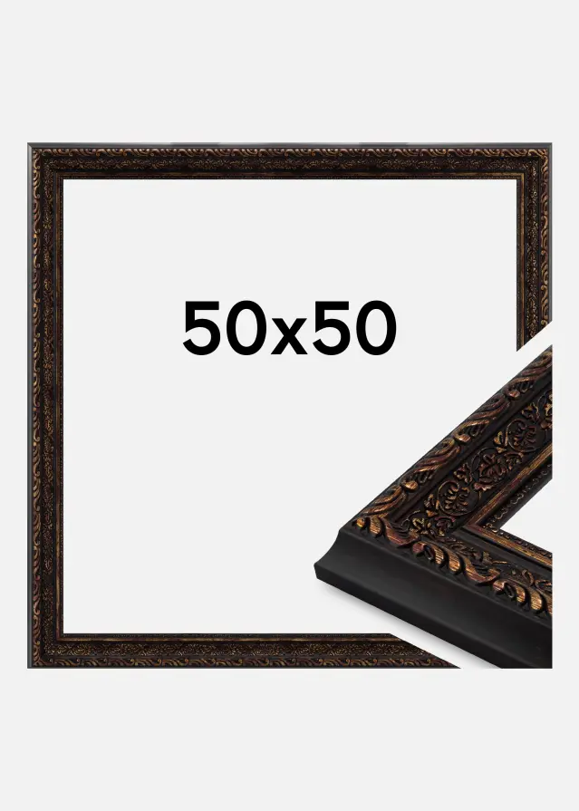 Okvir Ornato Akrilno staklo Vintage Gold 50x50 cm