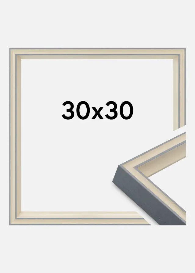 Okvir Riga Akrilno staklo Siva 30x30 cm