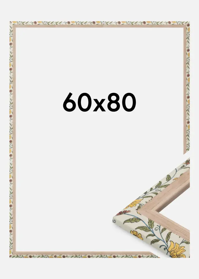 Okvir Arco Akrilno staklo Floral Oak 60x80 cm