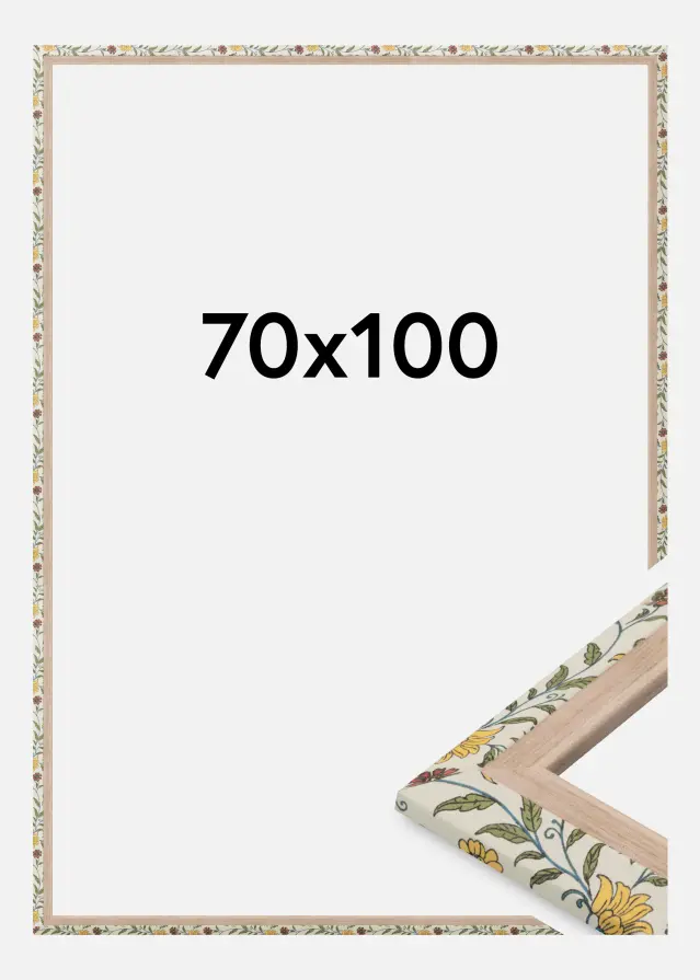 Okvir Arco Akrilno staklo Floral Oak 70x100 cm