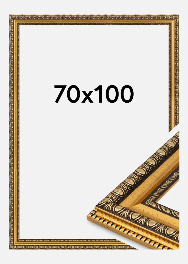 Okvir Ornato Akrilno staklo Zlato 70x100 cm