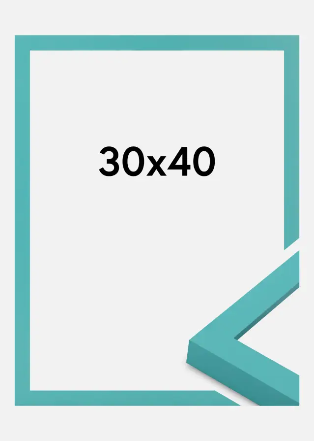 Okvir Selection Akrilno staklo Aqua Blue 30x40 cm