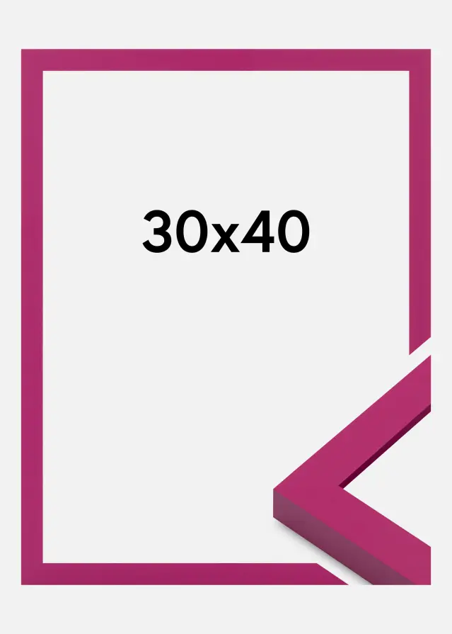 Okvir Selection Akrilno staklo Bubblegum Pink 30x40 cm