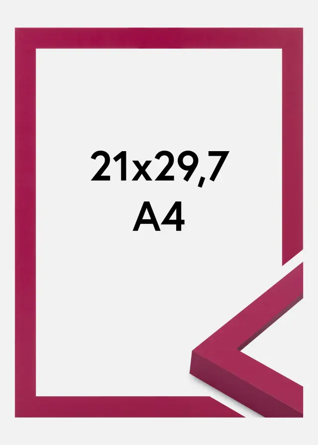 Okvir Selection Akrilno staklo Hot Pink 21x29.7 cm (A4)