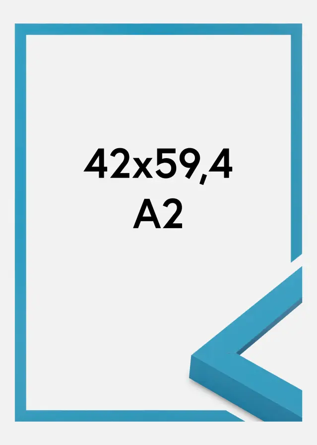 Okvir Selection Akrilno staklo Light Blue 42x59.4 cm (A2)