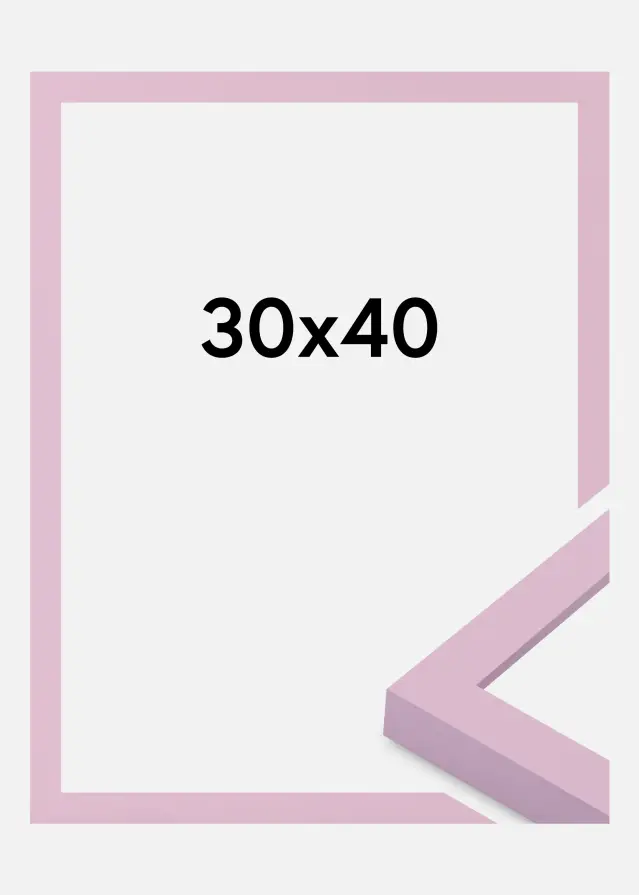 Okvir Selection Akrilno staklo Pink 30x40 cm