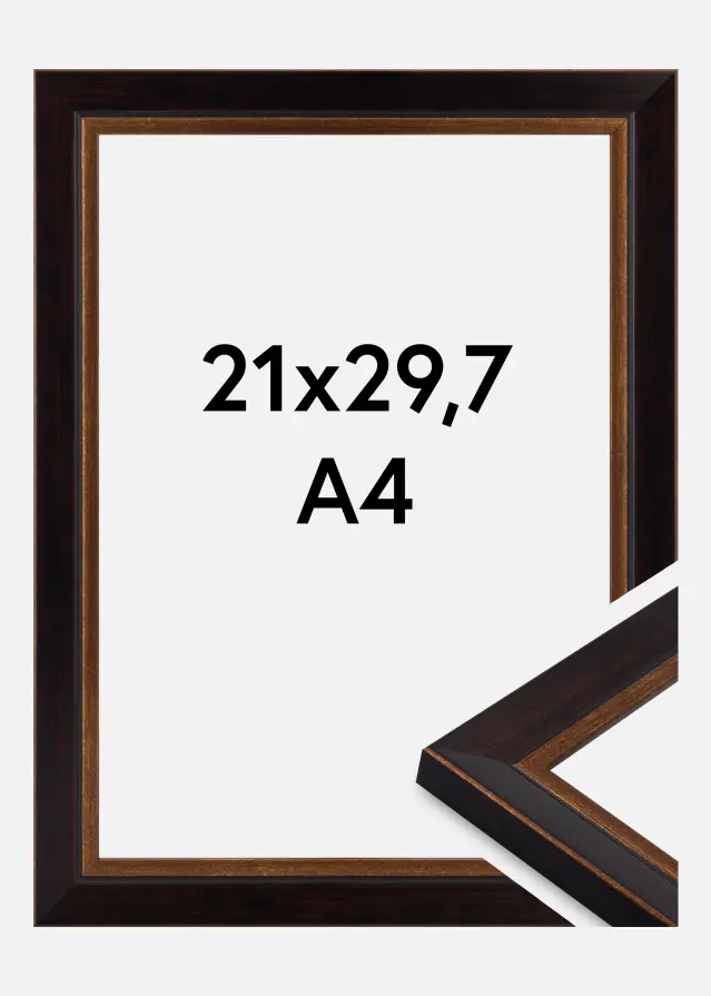 Okvir Artur Akrilno staklo Crna 21x29.7 cm (A4)