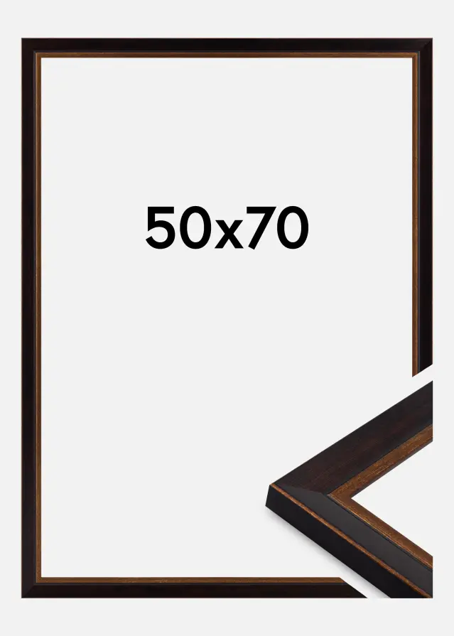 Okvir Artur Akrilno staklo Crna 50x70 cm