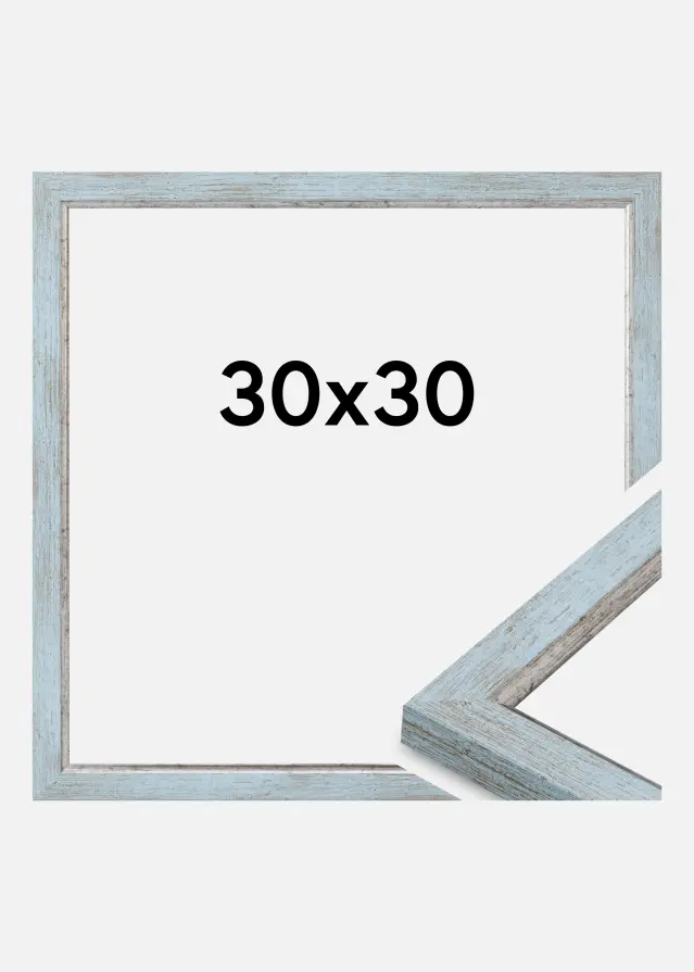 Okvir Whitby Akrilno staklo Plava 30x30 cm