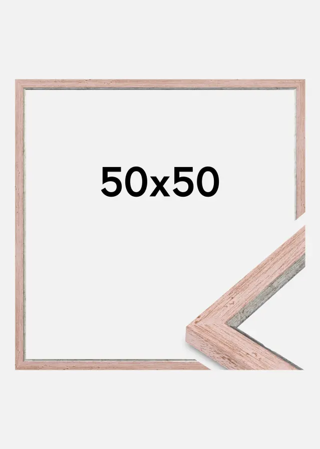 Okvir Whitby Akrilno staklo Crvena 50x50 cm