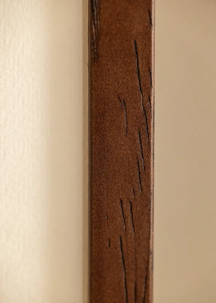 Okvir Ares Teak 50x70 cm - Paspartui Bijela 40x61 cm