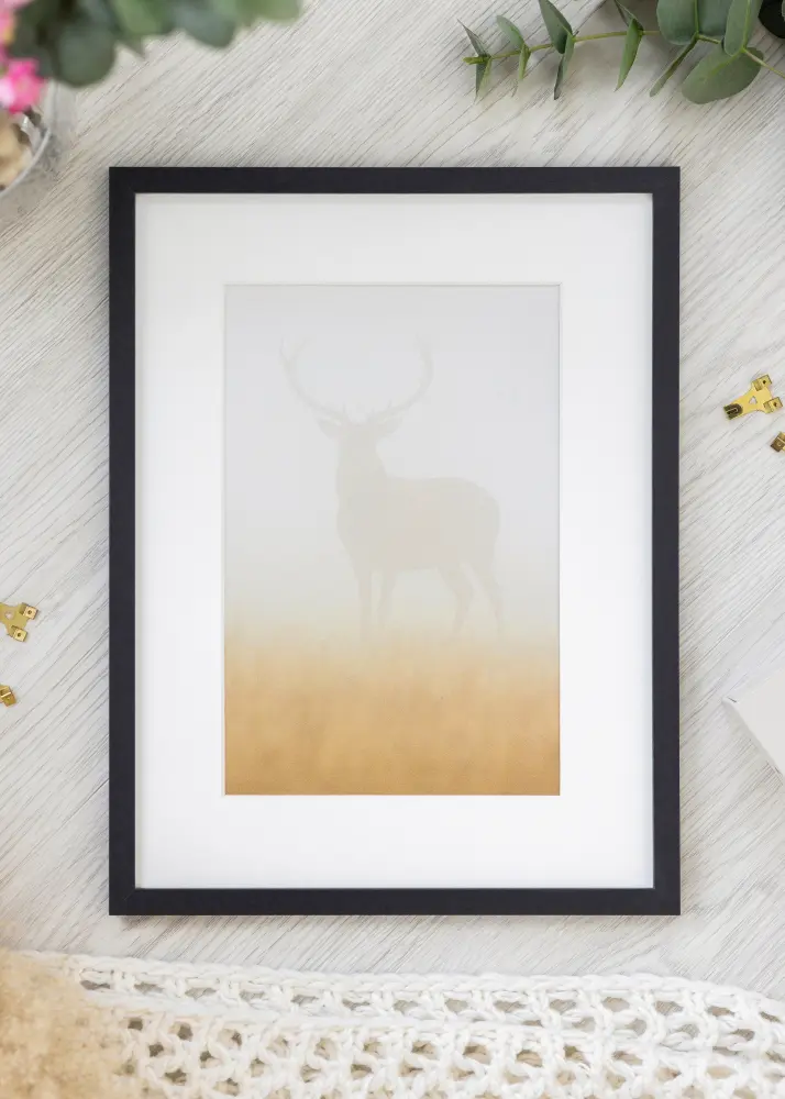 Okvir Trendy Akrilno staklo Crno 43x69 cm