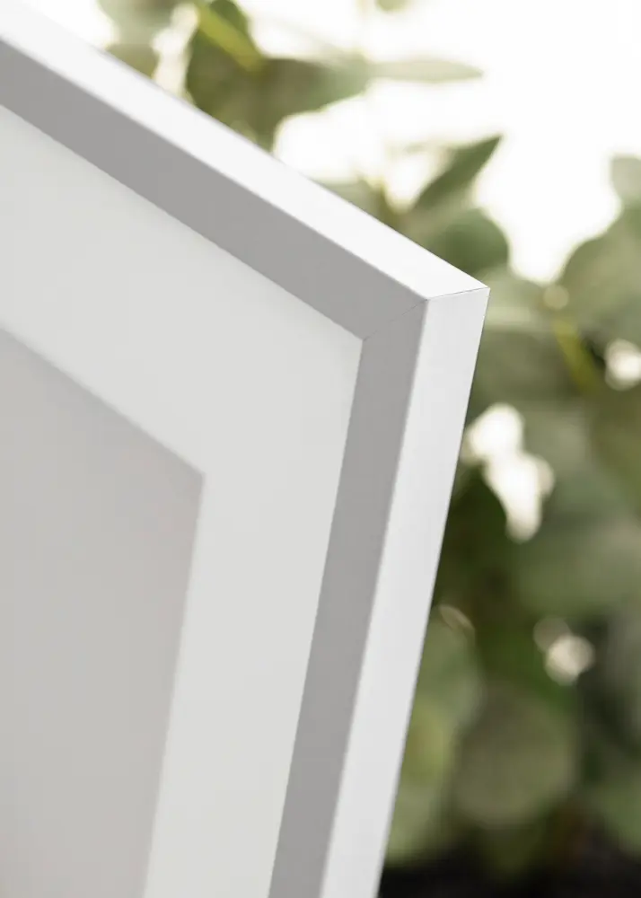 Okvir Trendy Bijelo 15x20 cm - Paspartu Bijelo 4x5 inches