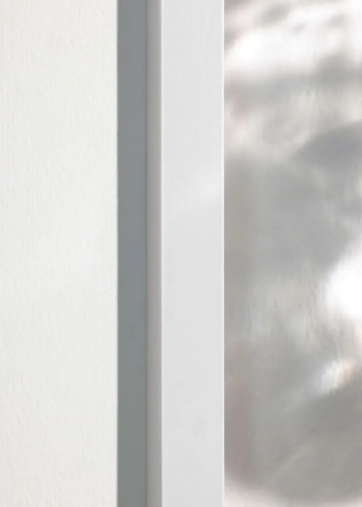 Okvir Trendy Bijelo 15x20 cm - Paspartu Bijelo 4x5 inches