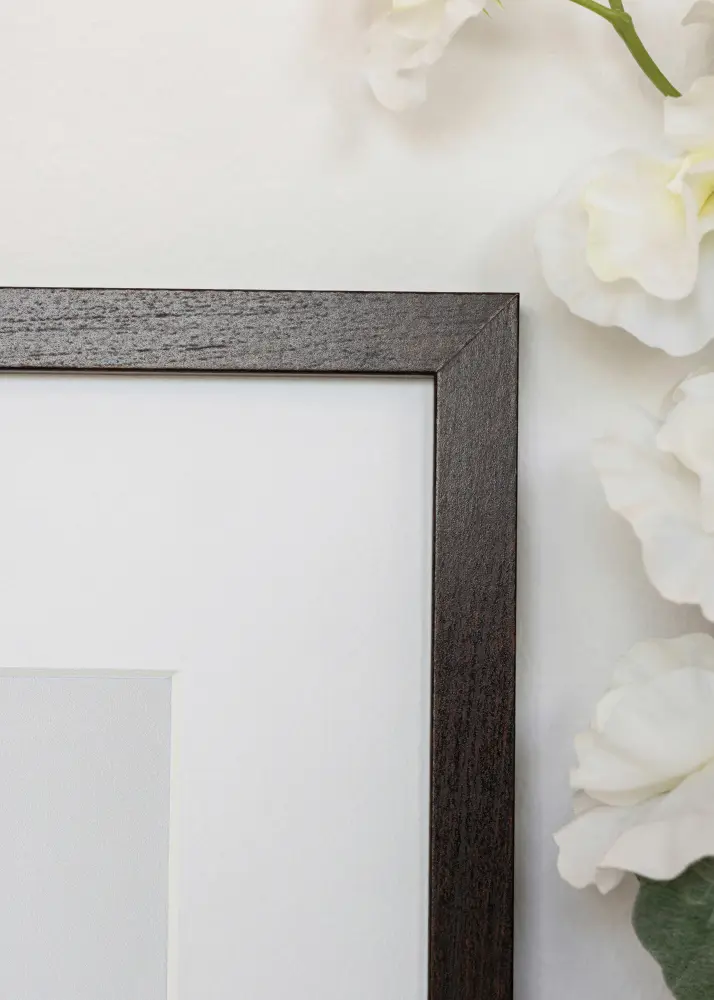 Okvir Trendy Orah 15x20 cm - Paspartu Bijelo 4x5 inches