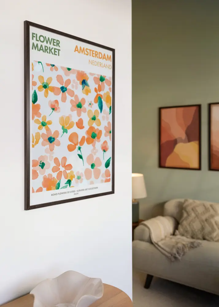 Okvir Trendy Orah 15x20 cm - Paspartu Bijelo 4x5 inches