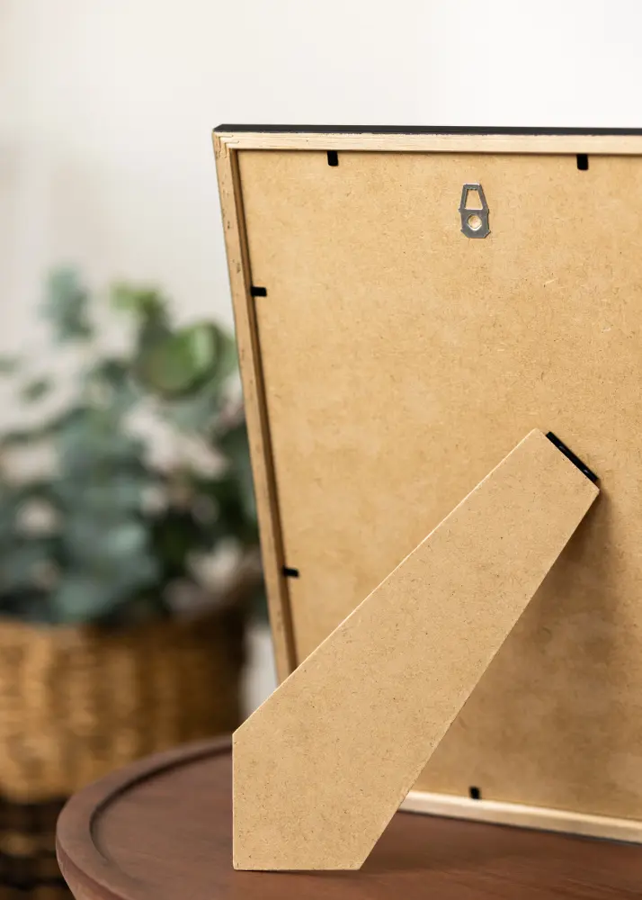 Okvir Edsbyn Crno 10x10 cm - Paspartu Bijelo 7x7 cm