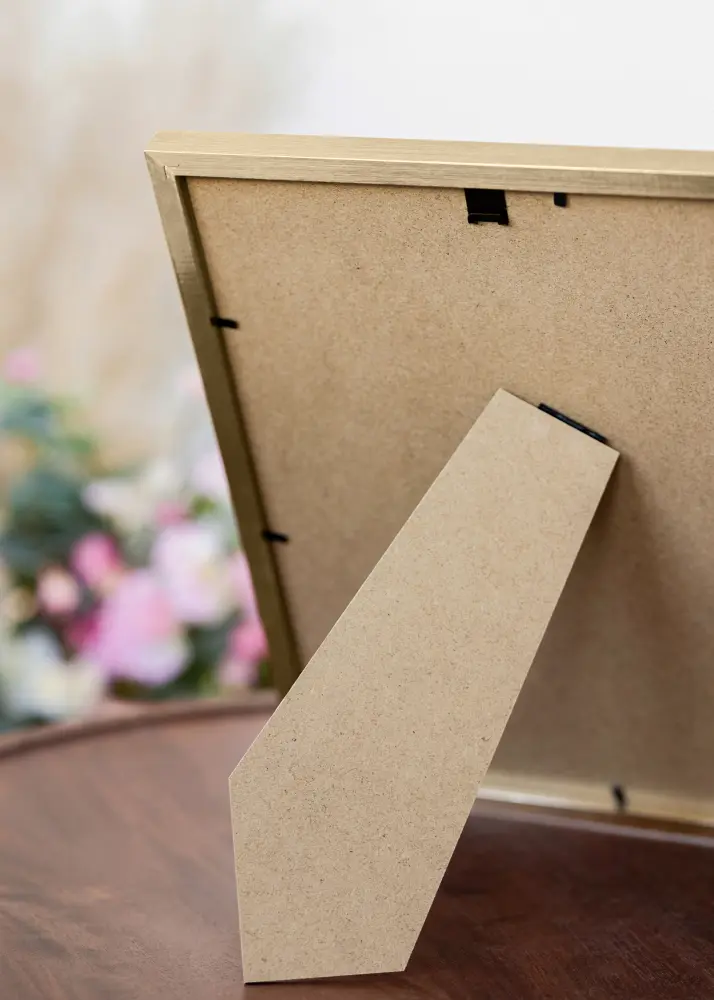 Okvir Trendy Zlato 15x20 cm - Paspartu Bijelo 4x5 inches