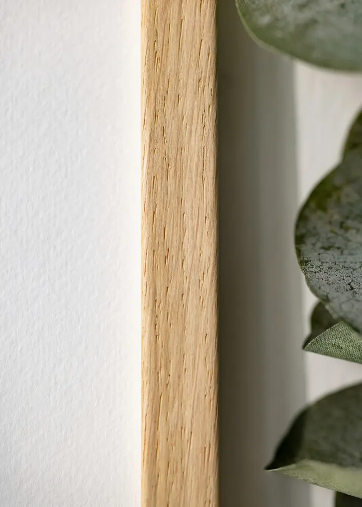 Okvir Edsbyn Hrast 24x30 cm - Paspartu Bijelo 7x9 inches