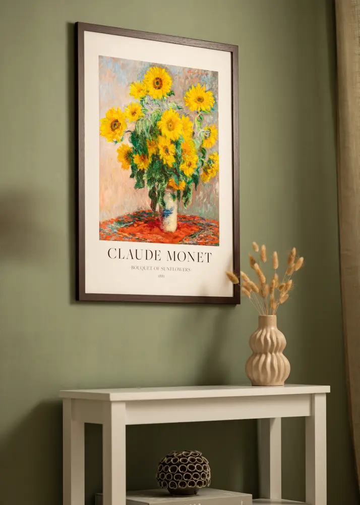 Okvir Modern Orah 60x90 cm - Paspartui Bijela 40x70 cm
