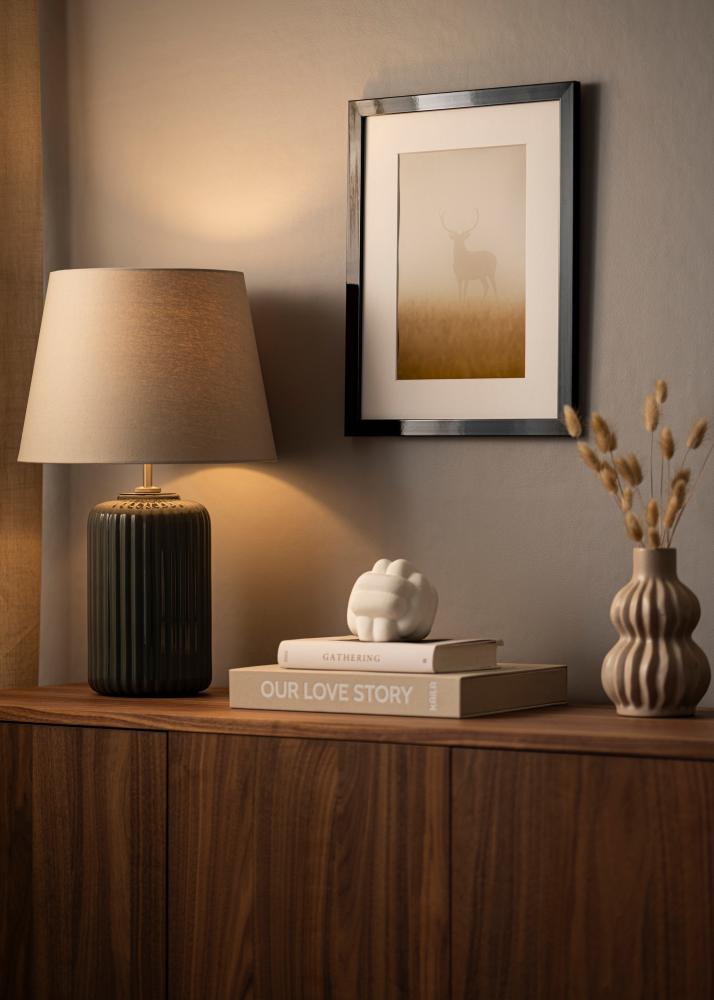 Okvir Uppsala Crno Visokog sjaja - Veličina po izboru