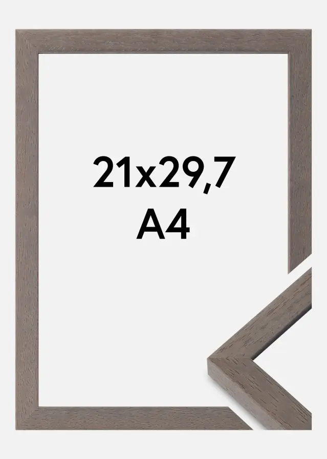 Okvir Hermes Akrilno staklo Siva 21x29,7 cm (A4)