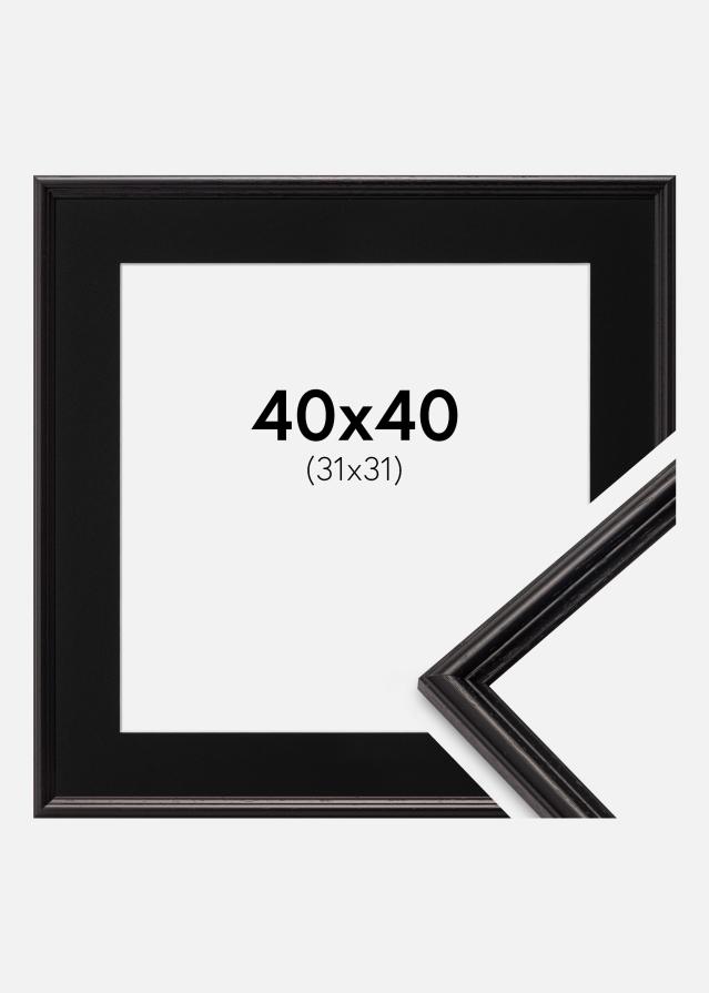 Okvir Horndal Crno 40x40 cm - Paspartu Crno 32x32 cm