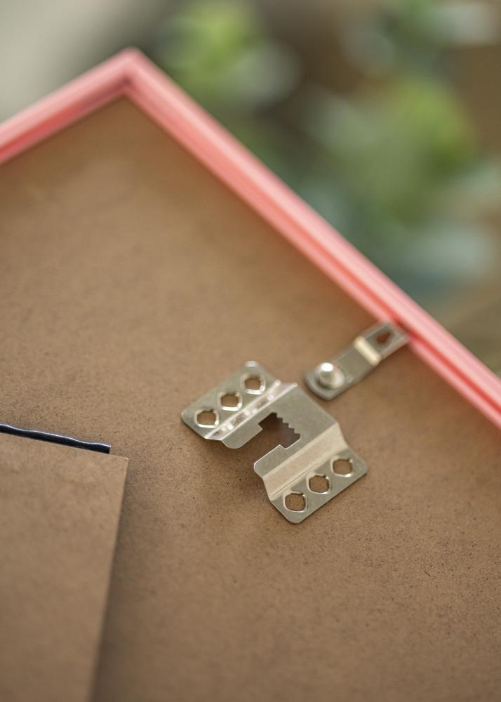 Okvir New Lifestyle ružičasta 30x40 cm - Paspartui Bijela 20x30 cm