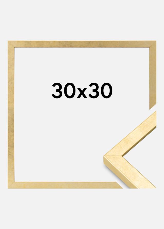 Okvir Ares Akrilno staklo Zlato 30x30 cm